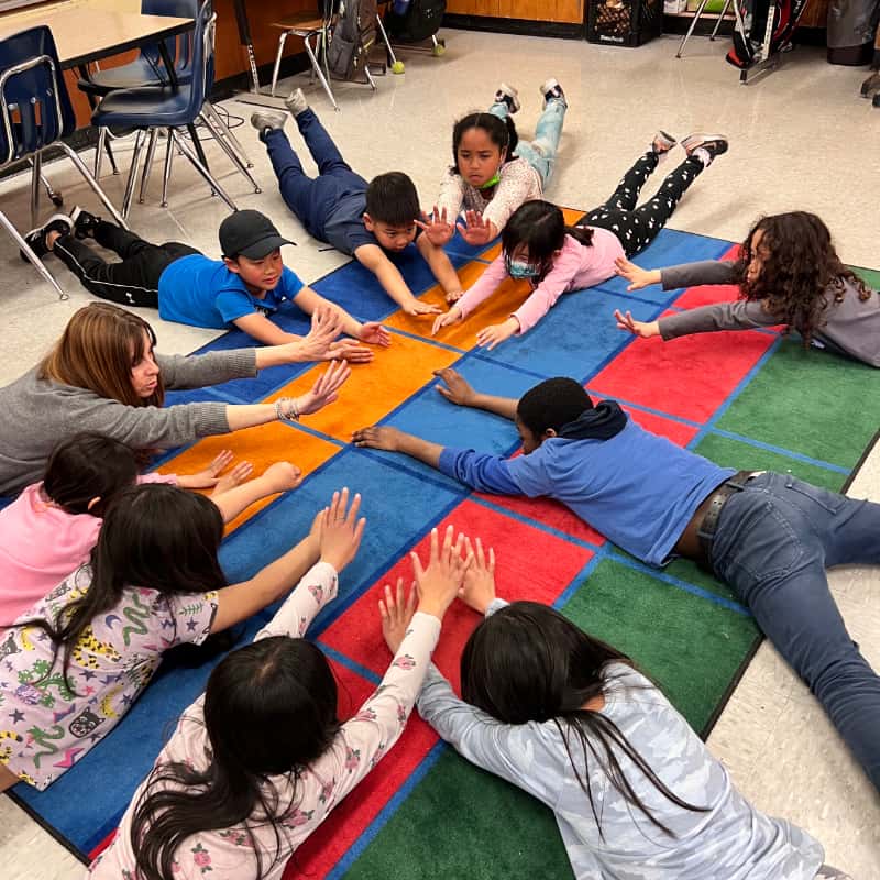 Yoga Class at School