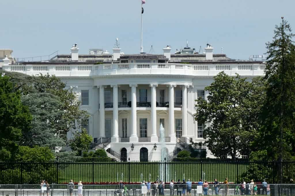 The White House in Washington DC