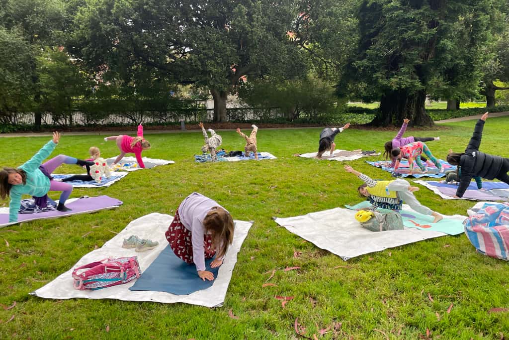 Summer Yoga Camp Reduces Stress